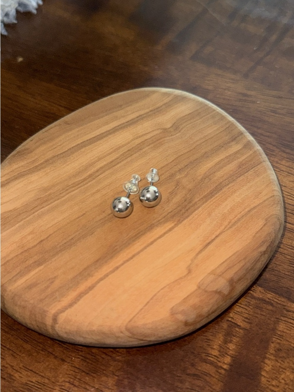 Silver Plated Stud Earrings